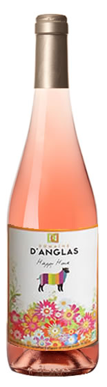 Domaine D’Anglas Farigoulette Rose sulphite free wine